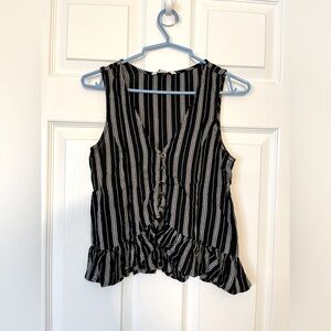 American Eagle summer ruffled top